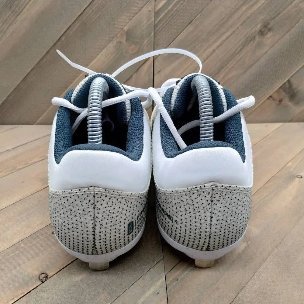Nike Hyperdiamond 4 Pro MCS Softball Cleats‎ Womens Size 8.5 Beige Green Shoes